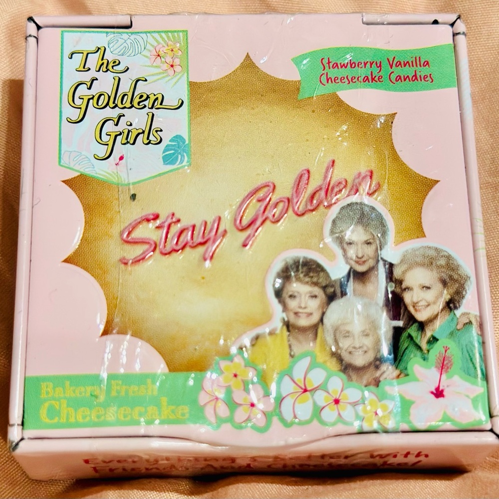 NEW The Golden Girls “Stay Golden” Bakery Fresh Cheesecake